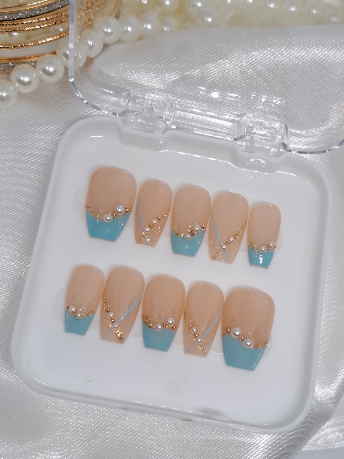 Baby Blue Elegance