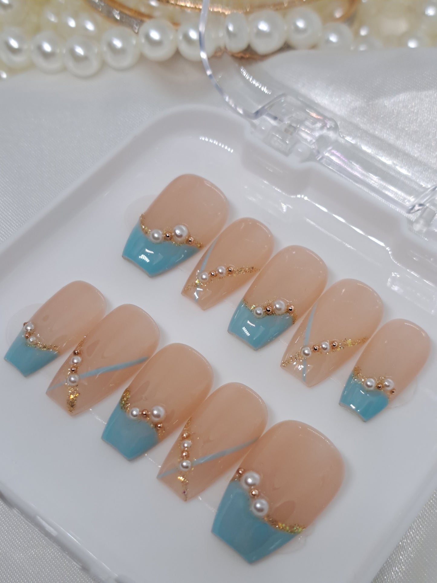 Baby Blue Elegance