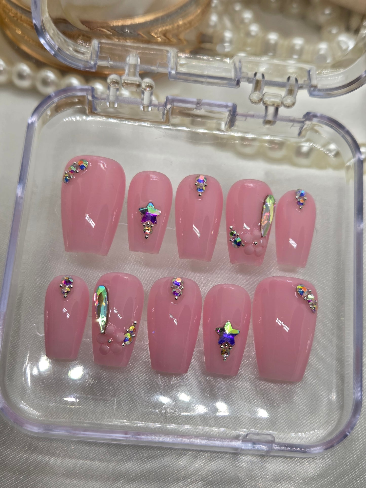 Soft Pink Hologram