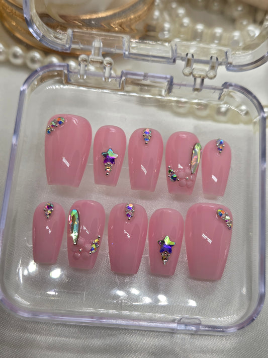 Soft Pink Hologram